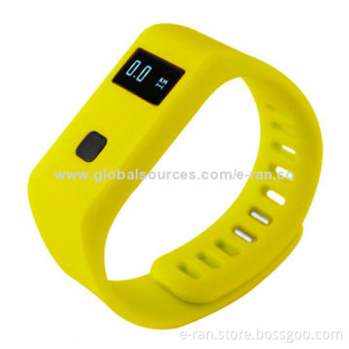 ER-W10 Rubber Wristband with OLED Screen, OEM Orders Welcomed